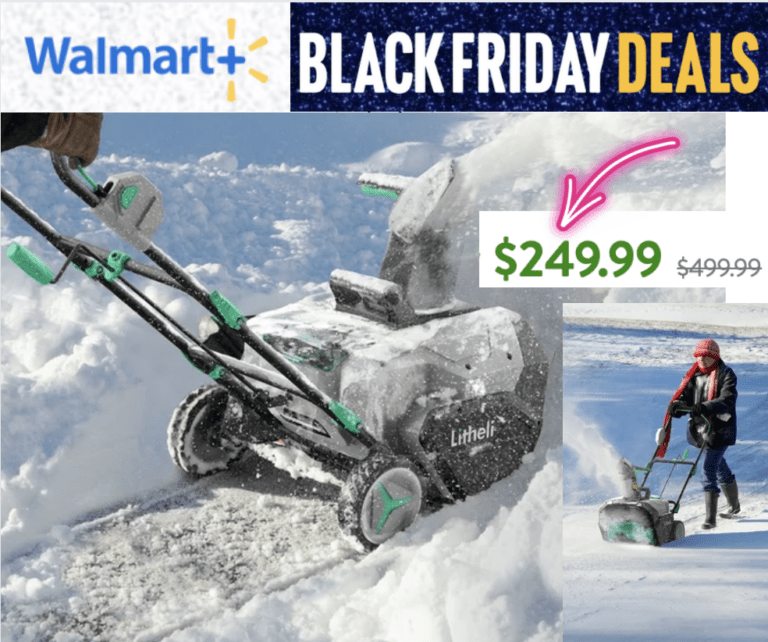 Litheli Cordless SnowBlower!